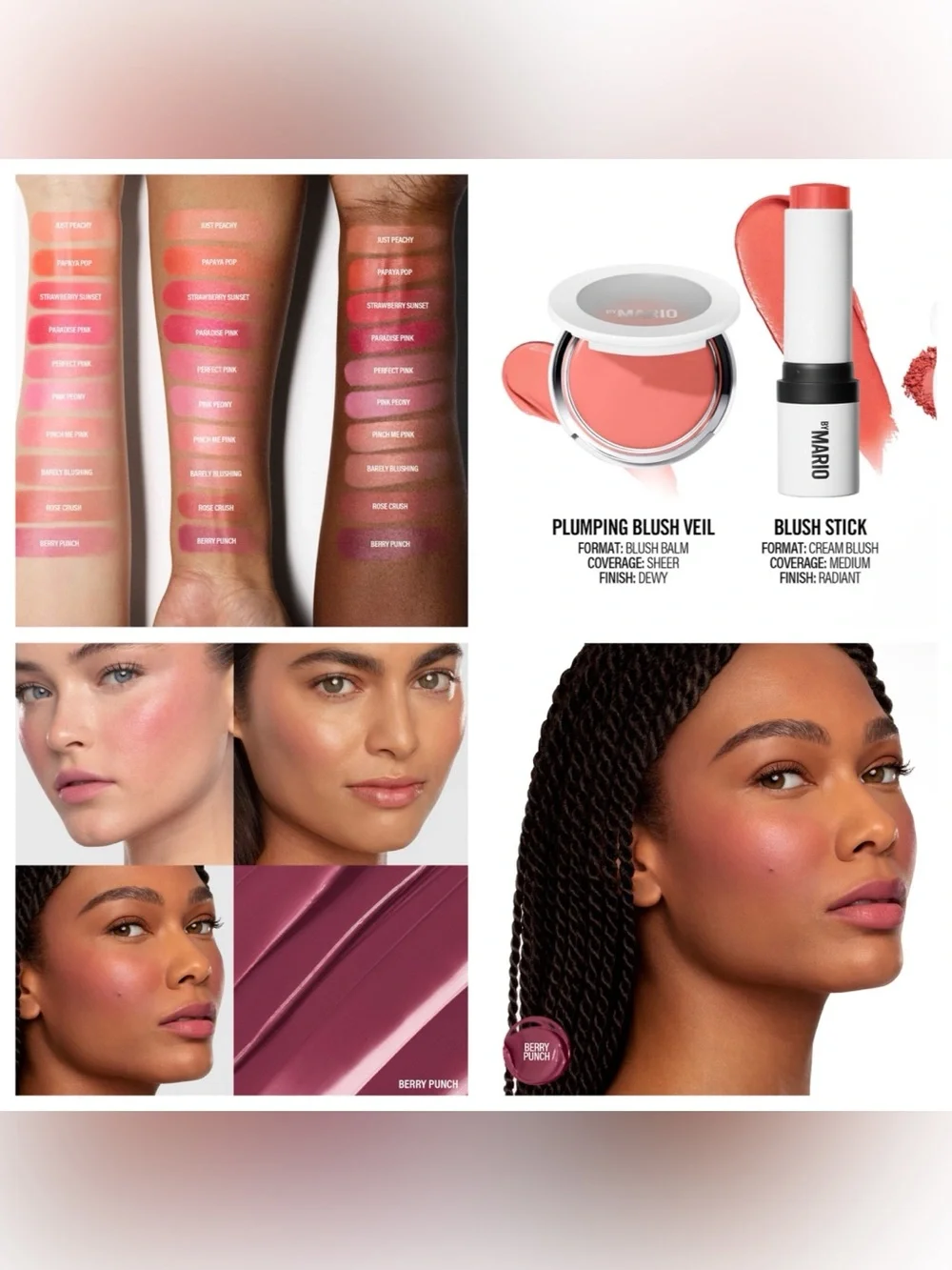 Makeup By Mario Blush-Berry Pop